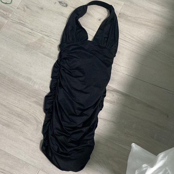 Princess Polly Recycled Fibers Jordy Mini Dress Black - Picture 5 of 5